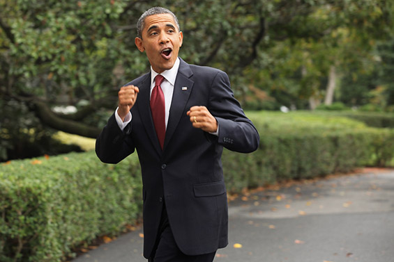 Најсмешните гримаси на Обама