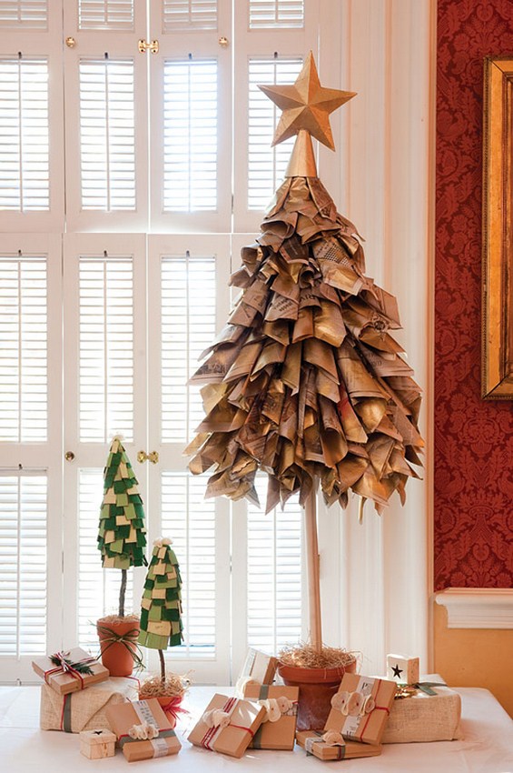 Од што сѐ можете да направите новогодишна елка?