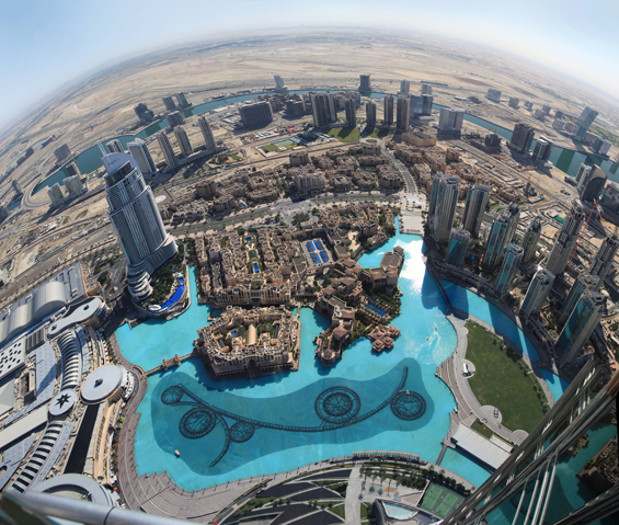 Волшебна панорамска фотографија од Дубаи која ќе ве вџаши