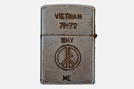 Сентиментални пораки од војната во Виетнам изгравирани на „Зипо“