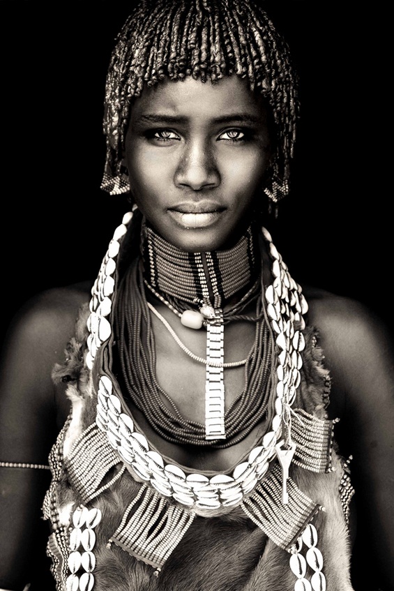 Африка низ прекрасни портрети на локалните жители