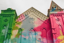 Графити црква - вистинска шарена преобразба