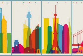 Интересни постери со обележјата на светските метрополи