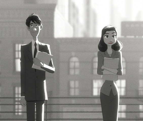 Симпатичен краток анимиран филм од Дизни: „Paperman“