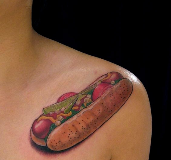 Луди тетоважи посветени на храна