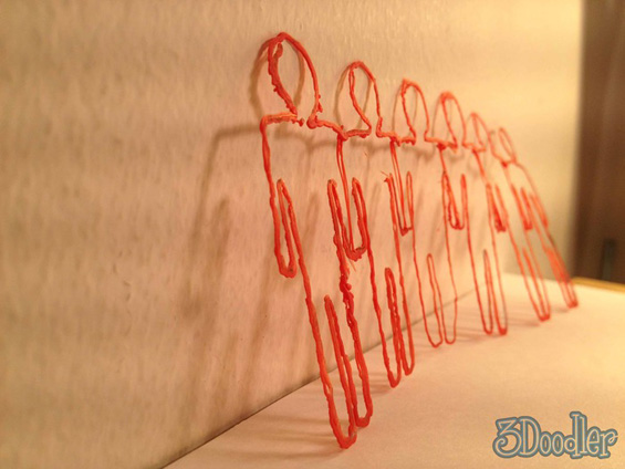 Неверојатно 3Д пенкало кое црта во воздух