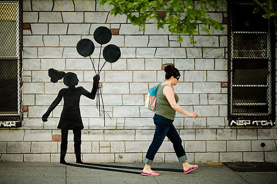 Паметни форми на интерактивна улична уметност