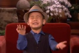 Четиригодишниот двојник на Бруно Марс