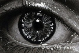 Рефлексија на тагата во човечките очи