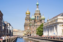 Триминутна прошетка низ Санкт Петербург