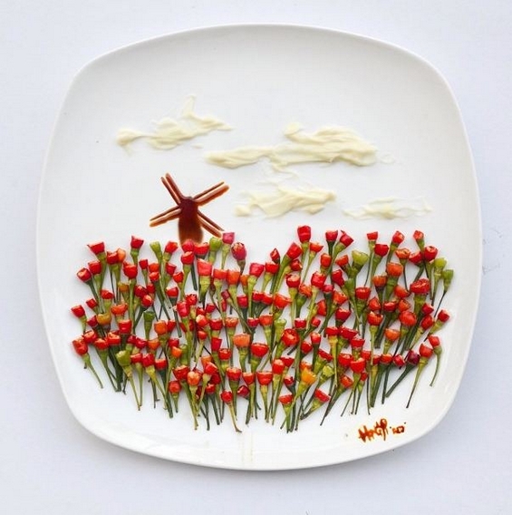 Креативна уметност во чинија