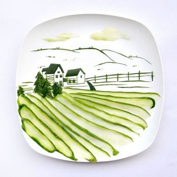 Креативна уметност во чинија