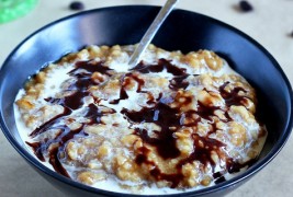 Овесни снегулки со кафе