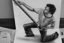 Црно-бели 3Д цртежи кои ја поместуваат границата на реалноста