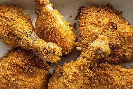 Крцкави батаци печени со корнфлекс