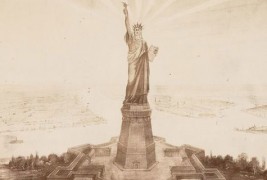 Ретки фотографии од изградбата на Статуата на Слободата во Париз