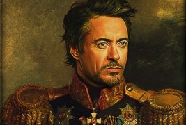 Славните личности насликани како руски генерали