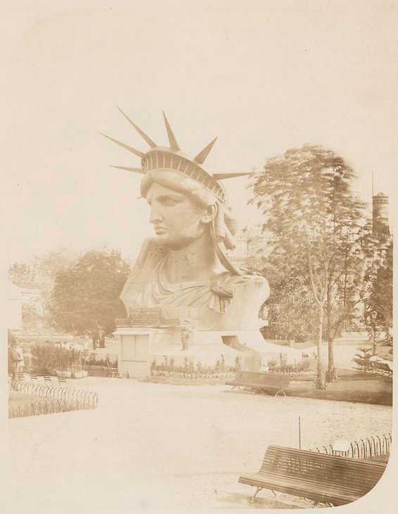 Ретки фотографии од изградбата на Статуата на Слободата во Париз