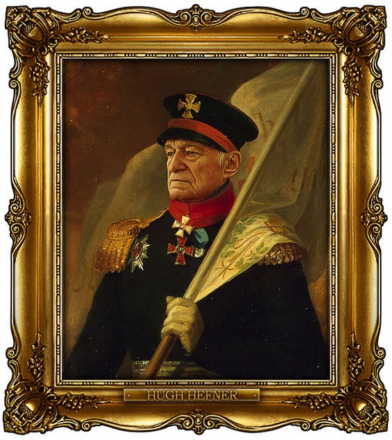 Славните личности насликани како руски генерали