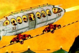 Како луѓето си ги замислувале возилата на иднината пред еден век?