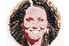 Пици со ликови на познатите личности