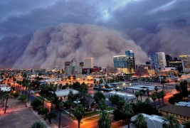 Застрашувачки фотографии од песочни бури
