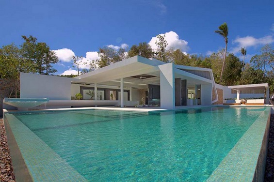 Модерна вила за тропско уживање во Тајланд