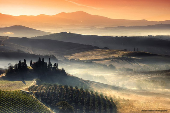 Призматични фотографии од прекрасната Тоскана