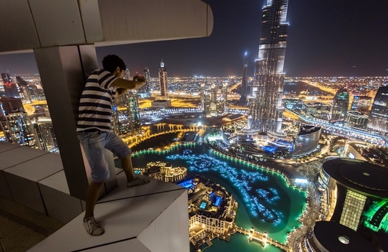 Прекрасни фотографии од Дубаи направени од врвовите на високите згради