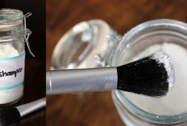 Како да си направите сув шампон за светла и за темна коса?