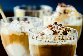 Сладолед потопен во кафе (Affogato al Cafe)