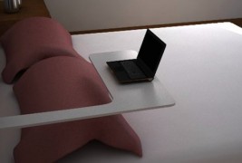 Специјална спална во која можете да си легнете со вашиот лаптоп