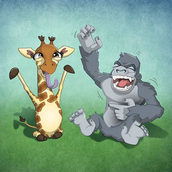 Ја запросил со оригинална романтична детска сликовница