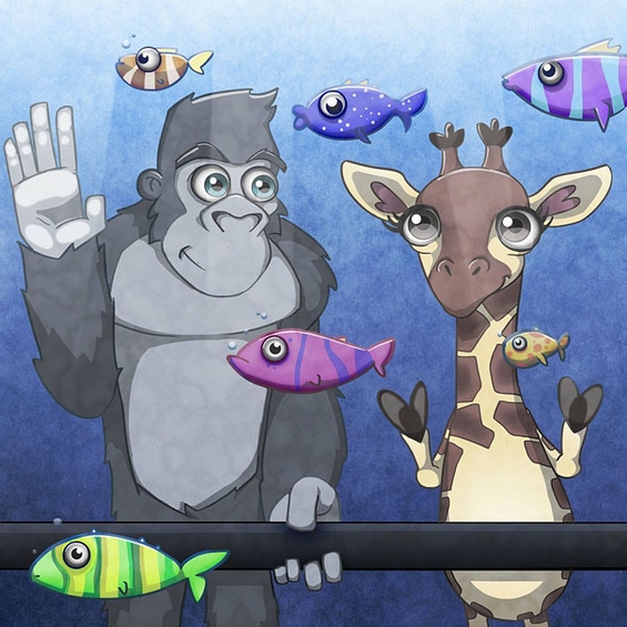 Ја запросил со оригинална романтична детска сликовница