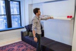 Мал стан во Њујорк кој се преобразува во голем број на соби