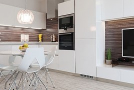 Модерно уреден минималистички стан во Братислава