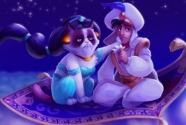 Намуртениот мачор како замена за ликовите на Дизни