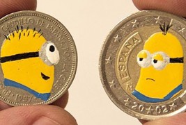 Од обична монета до интересно уметничко дело