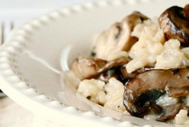 Вкусно рижото со печурки