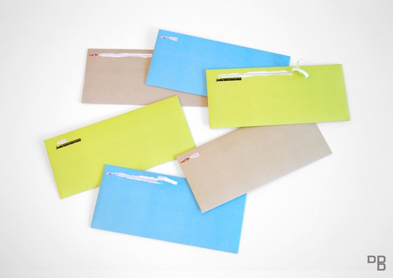 Креативно дизајнирани коверти кои лесно се отвораат 