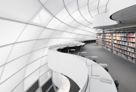 Библиотека во Берлин дизајнирана како човечки мозок