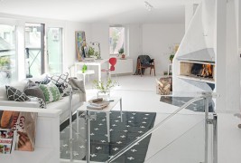 Идилично дуплекс поткровје во Гетеборг, Шведска