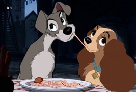 Најромантичните сцени од цртаните филмови на Дизни