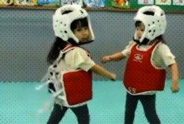 Најслатката таеквондо борба во светот