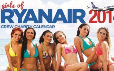 Секси календар од стјуардесите на авиокомпанијата „Ryanair“