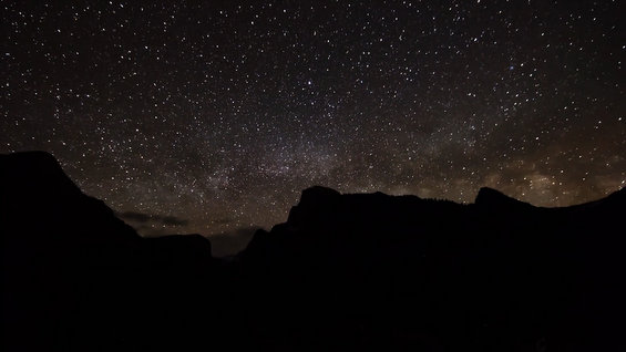 Ѕвезденото небо над Јосемити