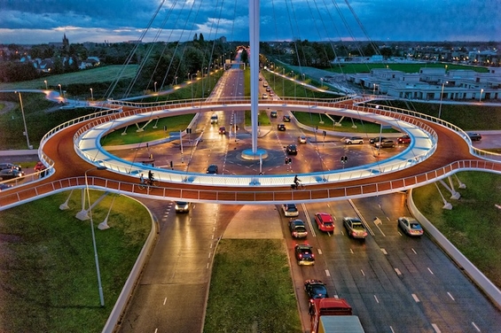 Извонреден кружен тек за велосипедисти во Холандија