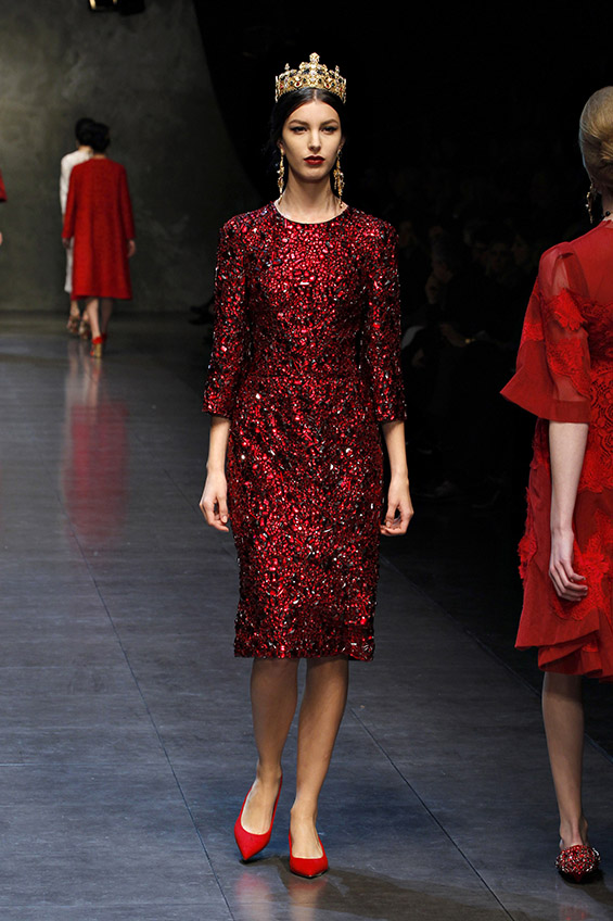 Долче и Габана, колекција есен/зима, 2013-14