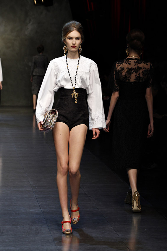 Долче и Габана, колекција есен/зима, 2013-14