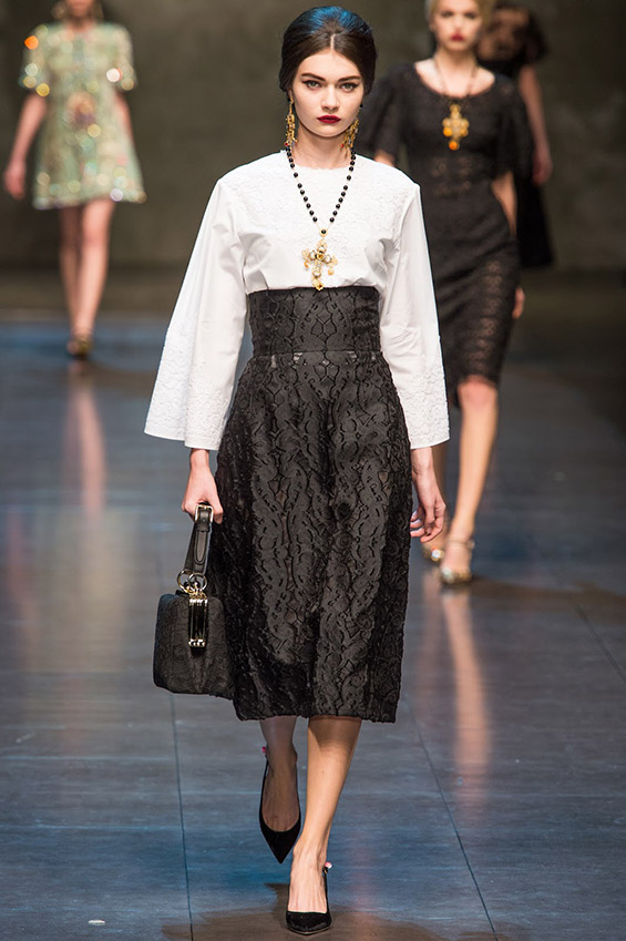 Долче и Габана, колекција есен/зима, 2013-14